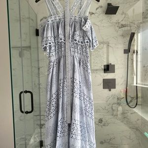 Chicwish eyelet lace dress